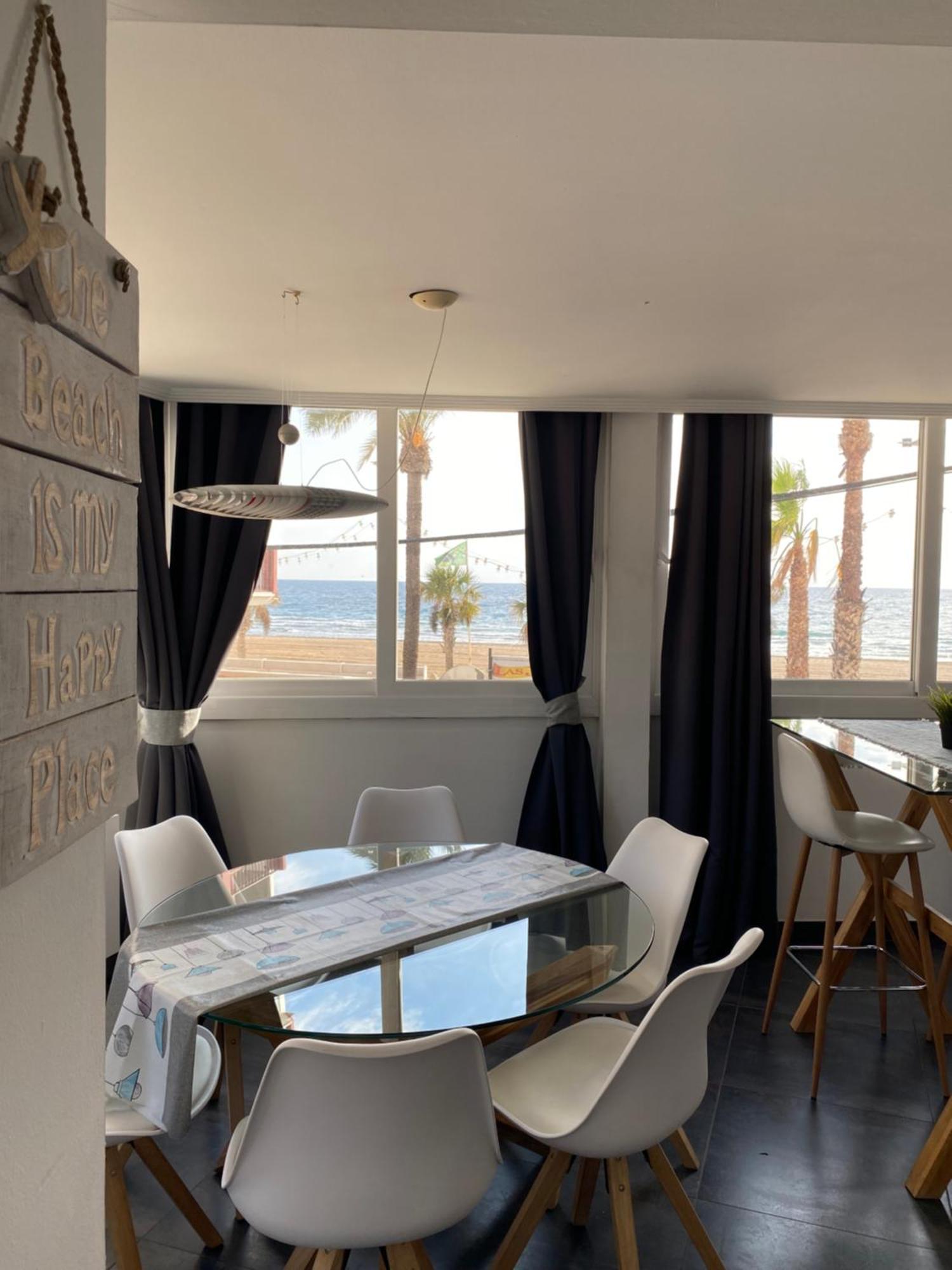 Apartamento Torre Yago Primera Linea Playa Benidorm Con Wi-Fi & Ac 객실 사진