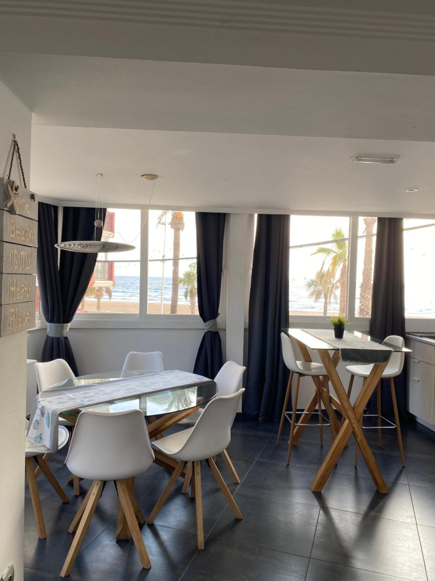 Apartamento Torre Yago Primera Linea Playa Benidorm Con Wi-Fi & Ac 객실 사진