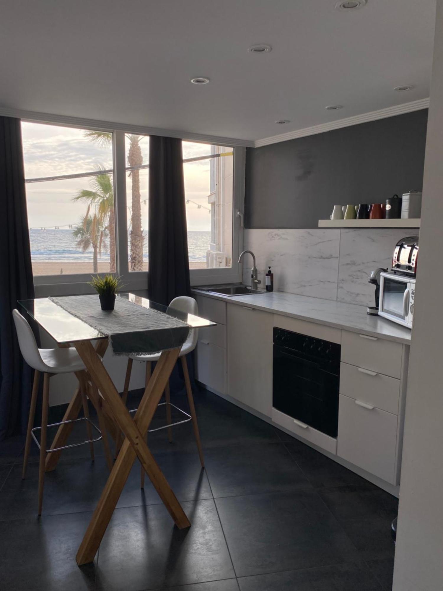 Apartamento Torre Yago Primera Linea Playa Benidorm Con Wi-Fi & Ac 객실 사진