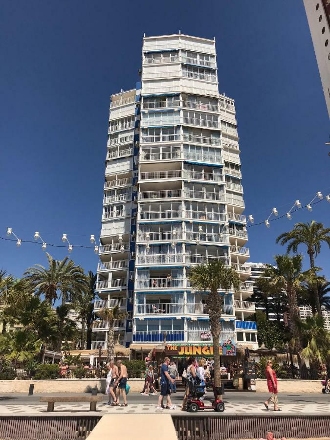 Apartamento Torre Yago Primera Linea Playa Benidorm Con Wi-Fi & Ac 외부 사진