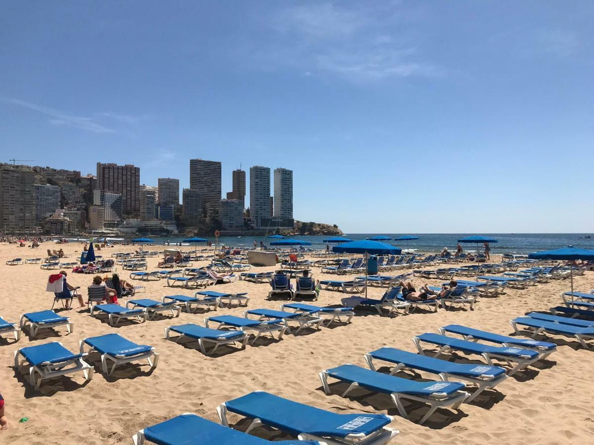 Apartamento Torre Yago Primera Linea Playa Benidorm Con Wi-Fi & Ac 외부 사진